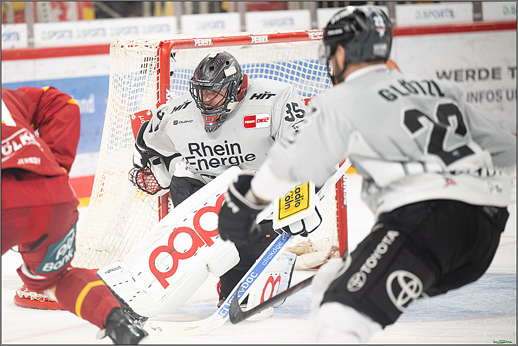 PENNY DEL; Duesseldorfer EG- Koelner Haie; Duesseldorf, 24.01.2025